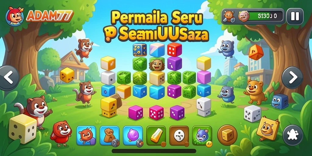 Gameplay ADAM77 yang menarik dengan berbagai puzzle menantang.