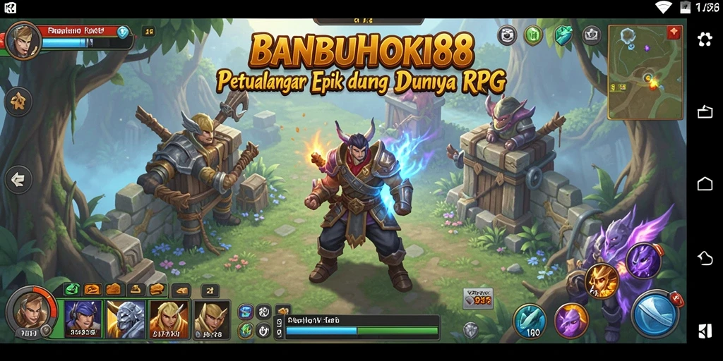 Tampilan gameplay menakjubkan di BANBUHOKI88.