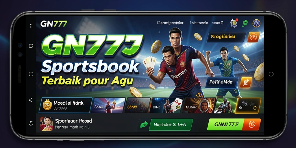 Tangkapan layar gameplay GN777 yang menunjukkan fitur taruhan olahraga.