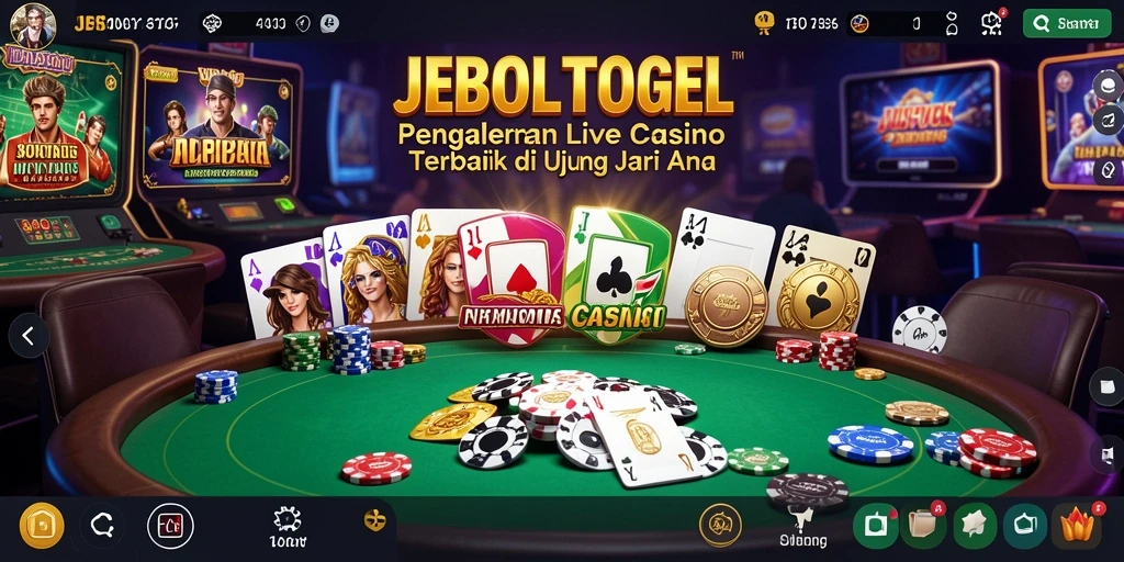 Tampilan gameplay langsung dari JEBOLTOGEL dengan dealer profesional.