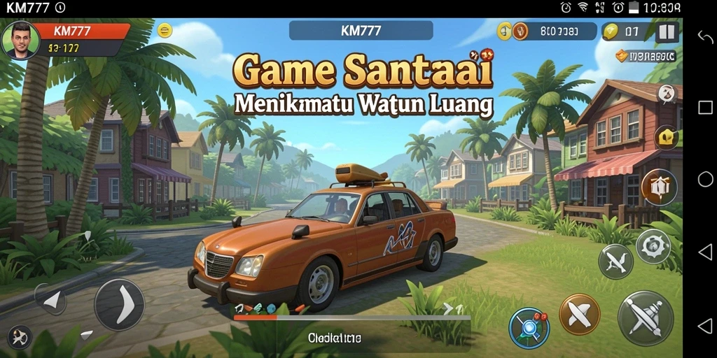 Tangkapan layar gameplay KM777 yang menunjukkan keseruan permainan Casual.