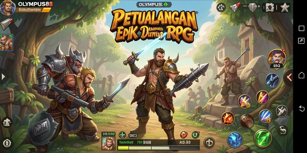 Tampilan gameplay OLYMPUS88 yang mendebarkan dan penuh aksi.