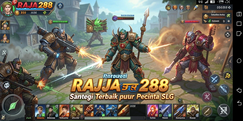 Screenshot gameplay RAJA288 menampilkan aksi strategi yang mendebarkan.