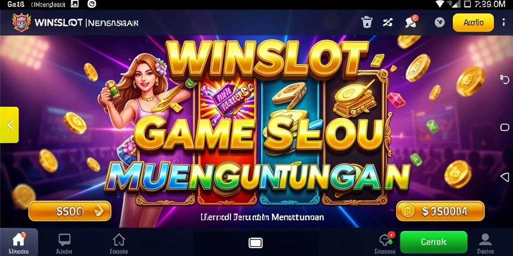 Screenshot menampilkan gameplay seru WINSLOT dengan grafik yang memukau.