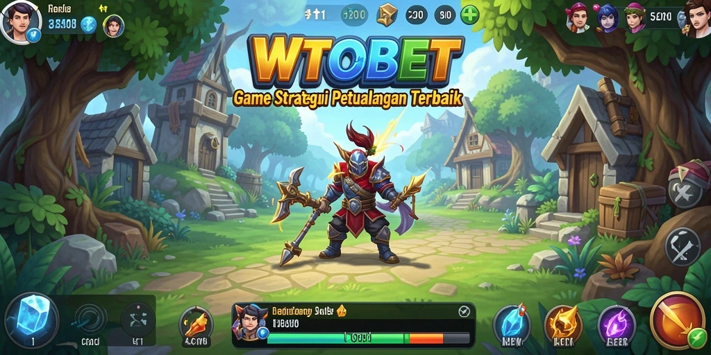 Menunjukkan aksi seru dalam gameplay SLG WTOBET.